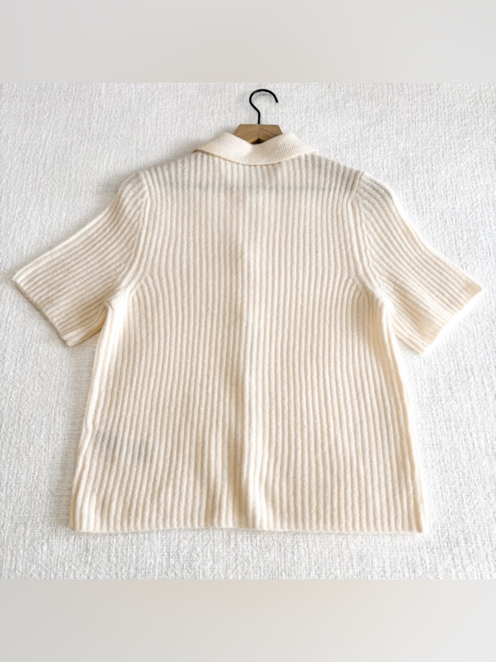 A&F ribbed short sleeve cardigan. - Picture 5 of 8